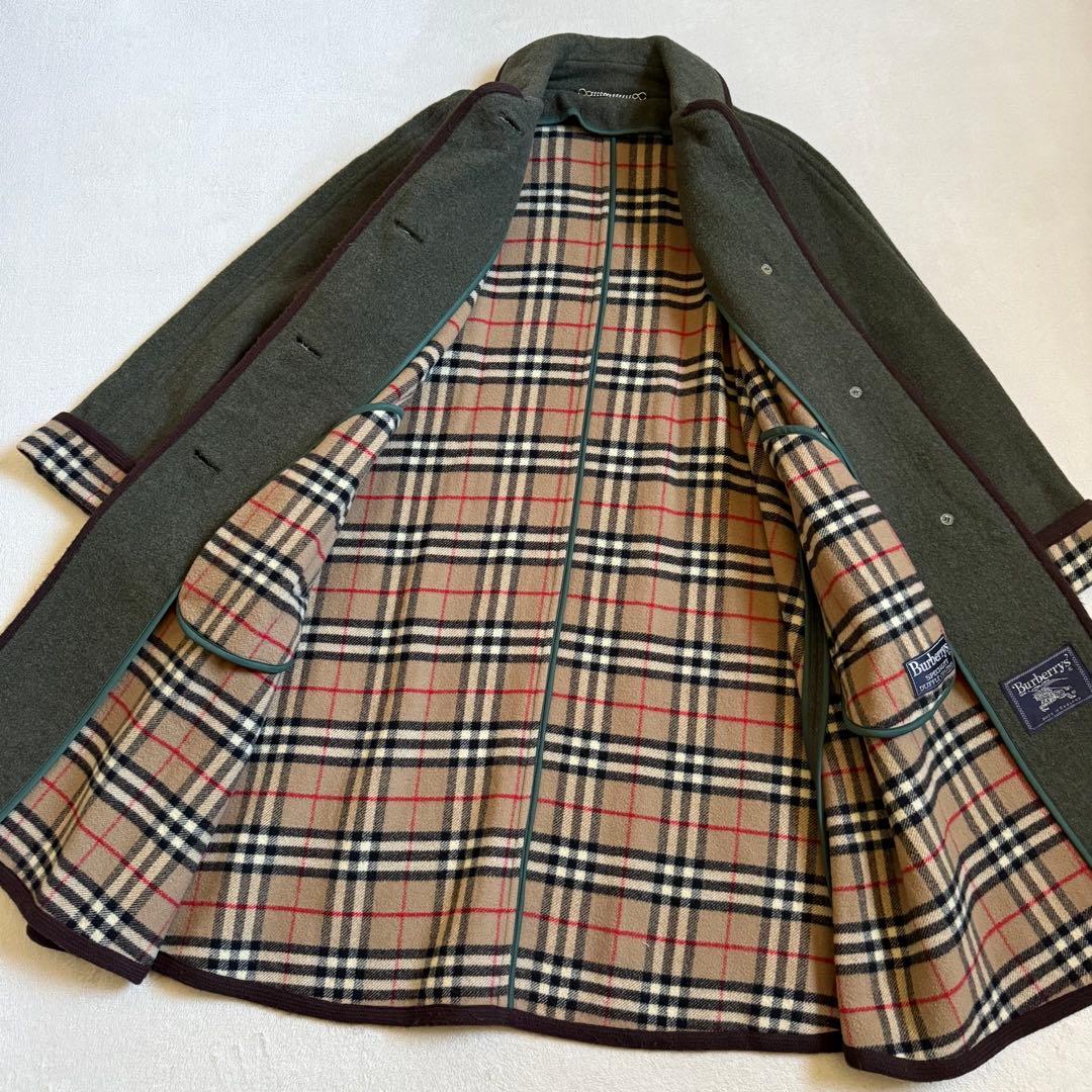 Burberrys ステンカラーコート 栗釦 ビンテージ