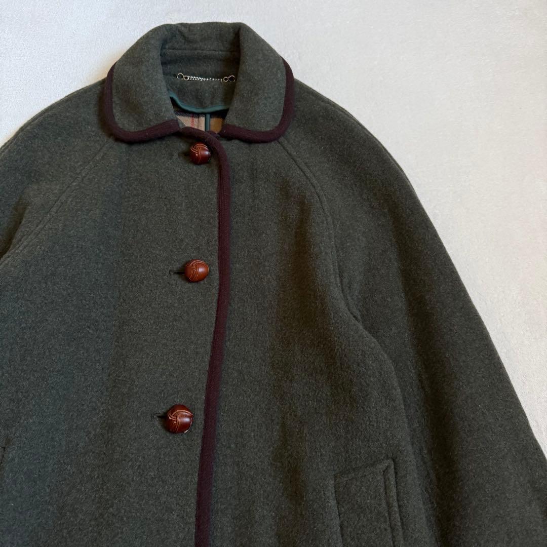 Burberrys ステンカラーコート 栗釦 ビンテージ