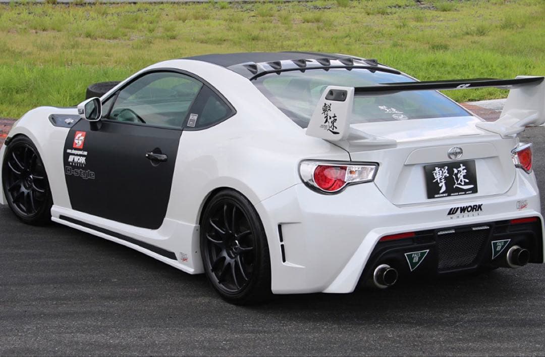 Charge speed 撃速 ZN6 ZC6リアウイング FRP製