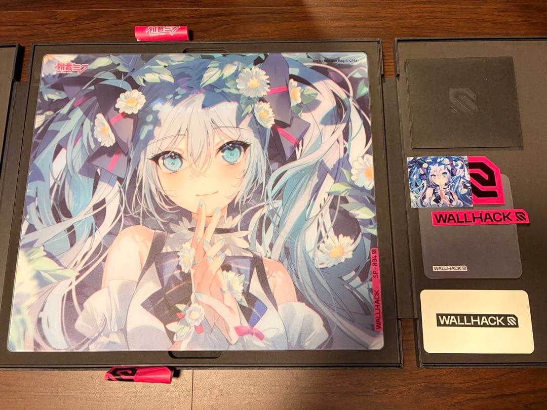 Wallhack SP-004 初音ミク SkyPAD ガラスマウスパッド