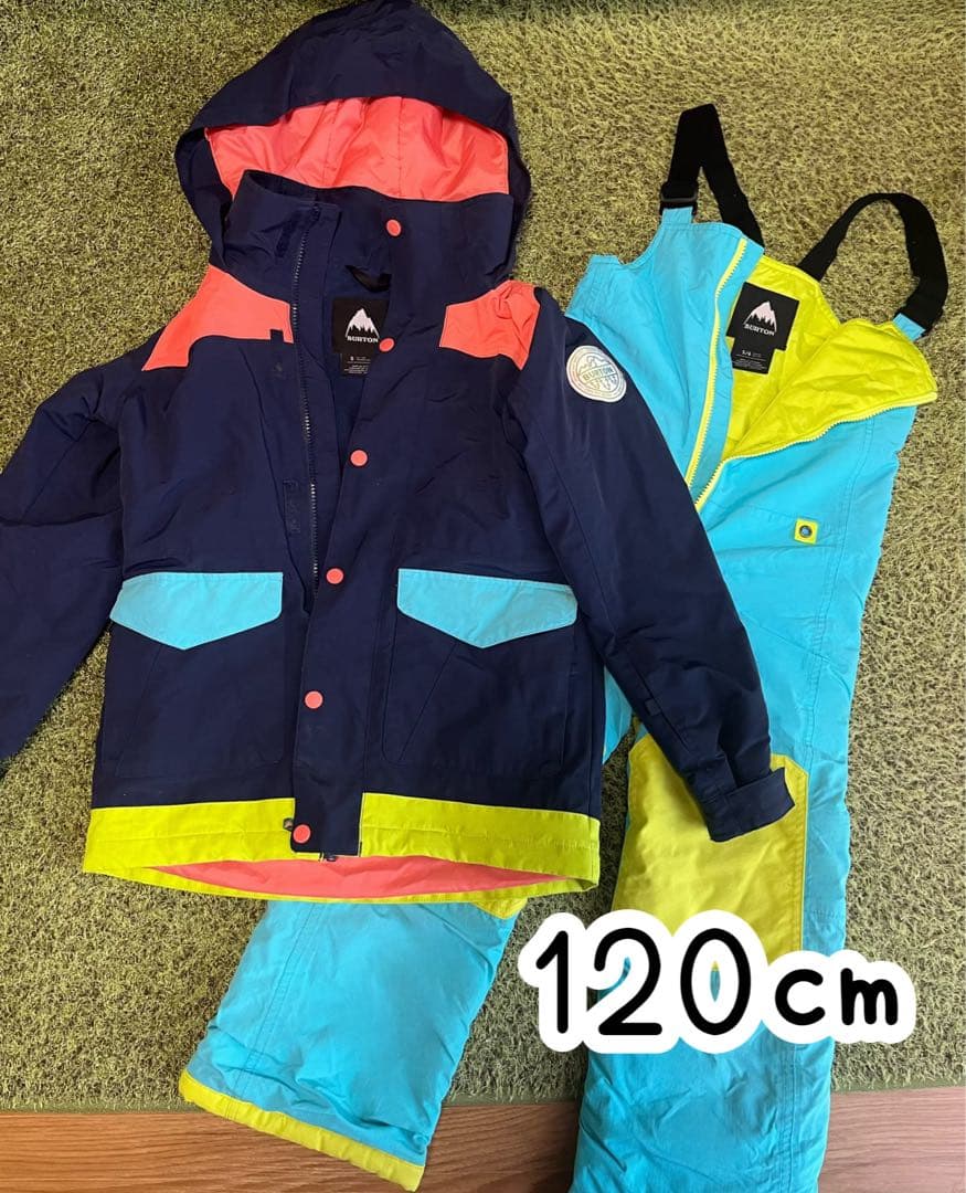 120㎝　BURTON スキーウェア 上下セット