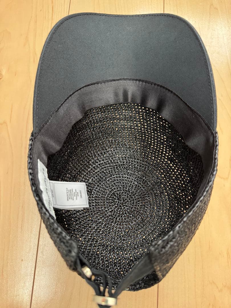 ヘレンカミンスキー　キャップ　ラフィア