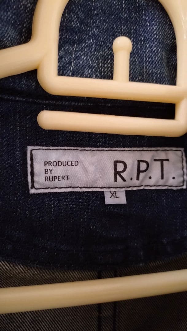 ルパート デニムライダースジャケット XL　ヴァンキッシュ　ニコル