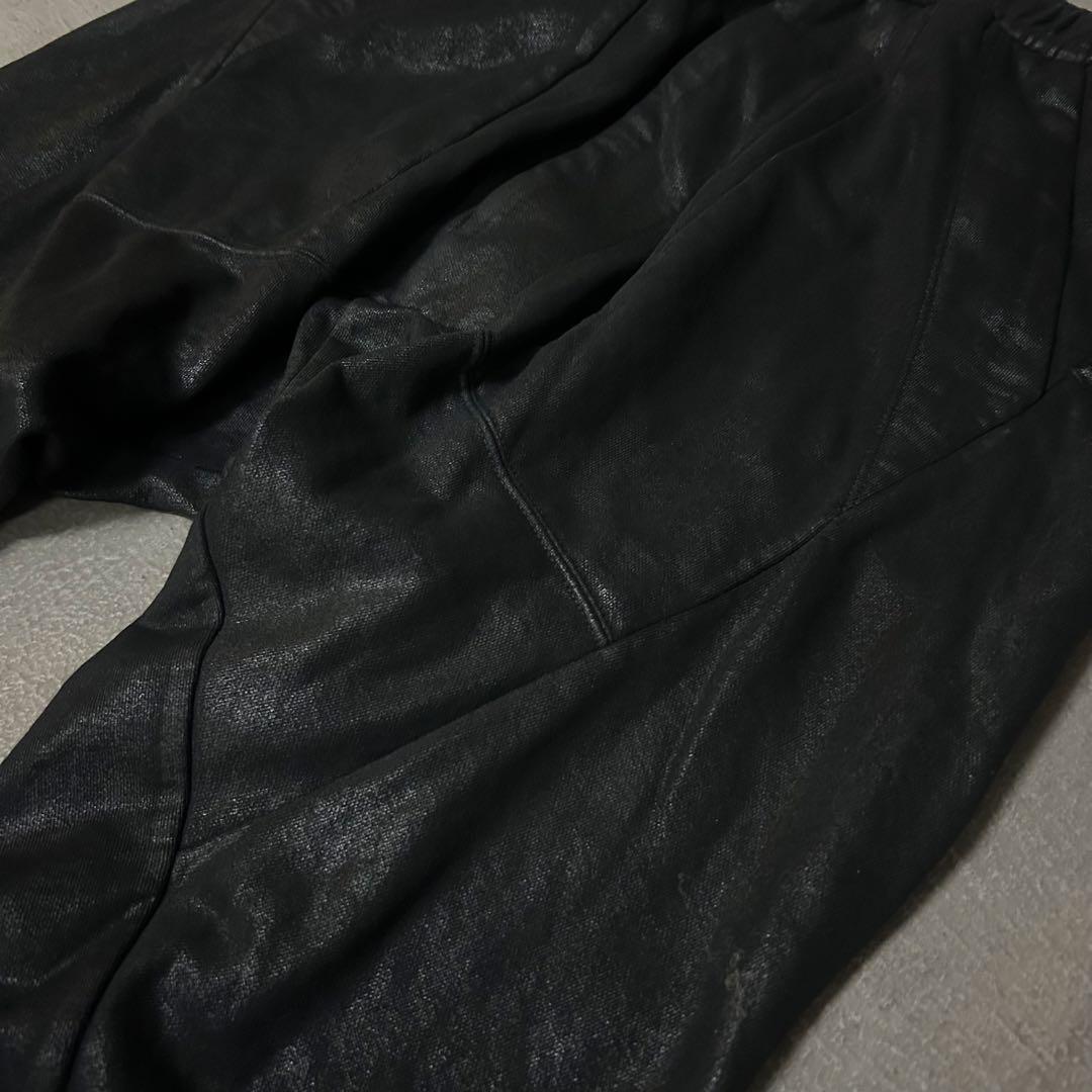 julius コーティング サルエルパンツ