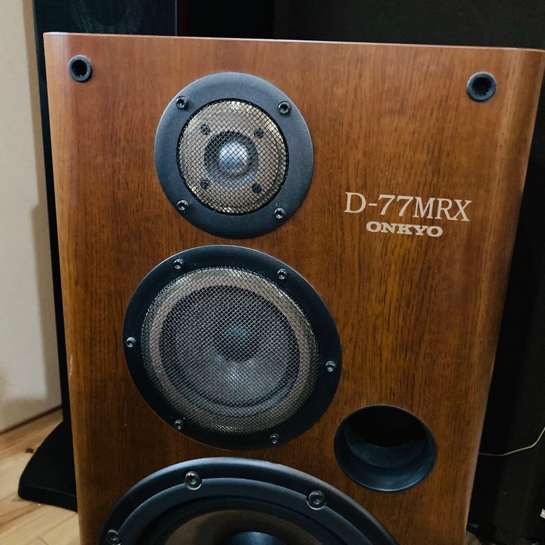 1本目　スピーカー ONKYO D-77MRX オーディオ機器 動作確認済み