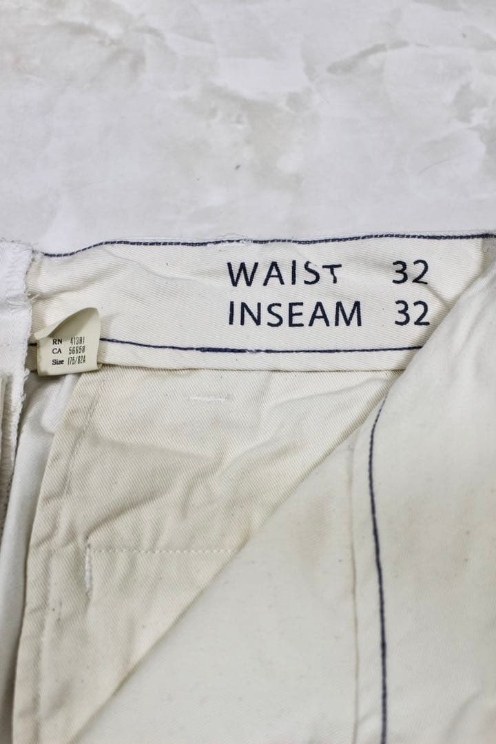 RRL ヘリンボーン ツイル　オフィサーズ　パンツ　ホワイト　本日限定価格！