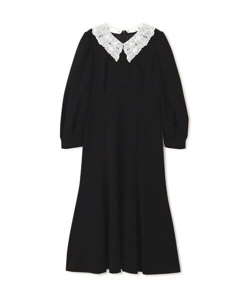 プロポーションドレッシング　 レースカラーマーメイドワンピース M