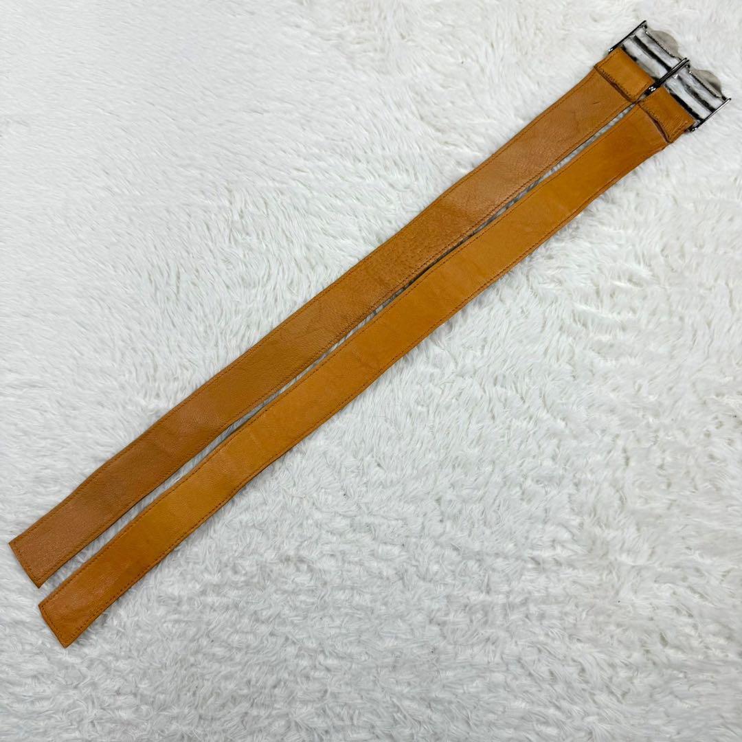 BED J.W FORD ベッドフォード リネン カーゴパンツ レザーベルト 1