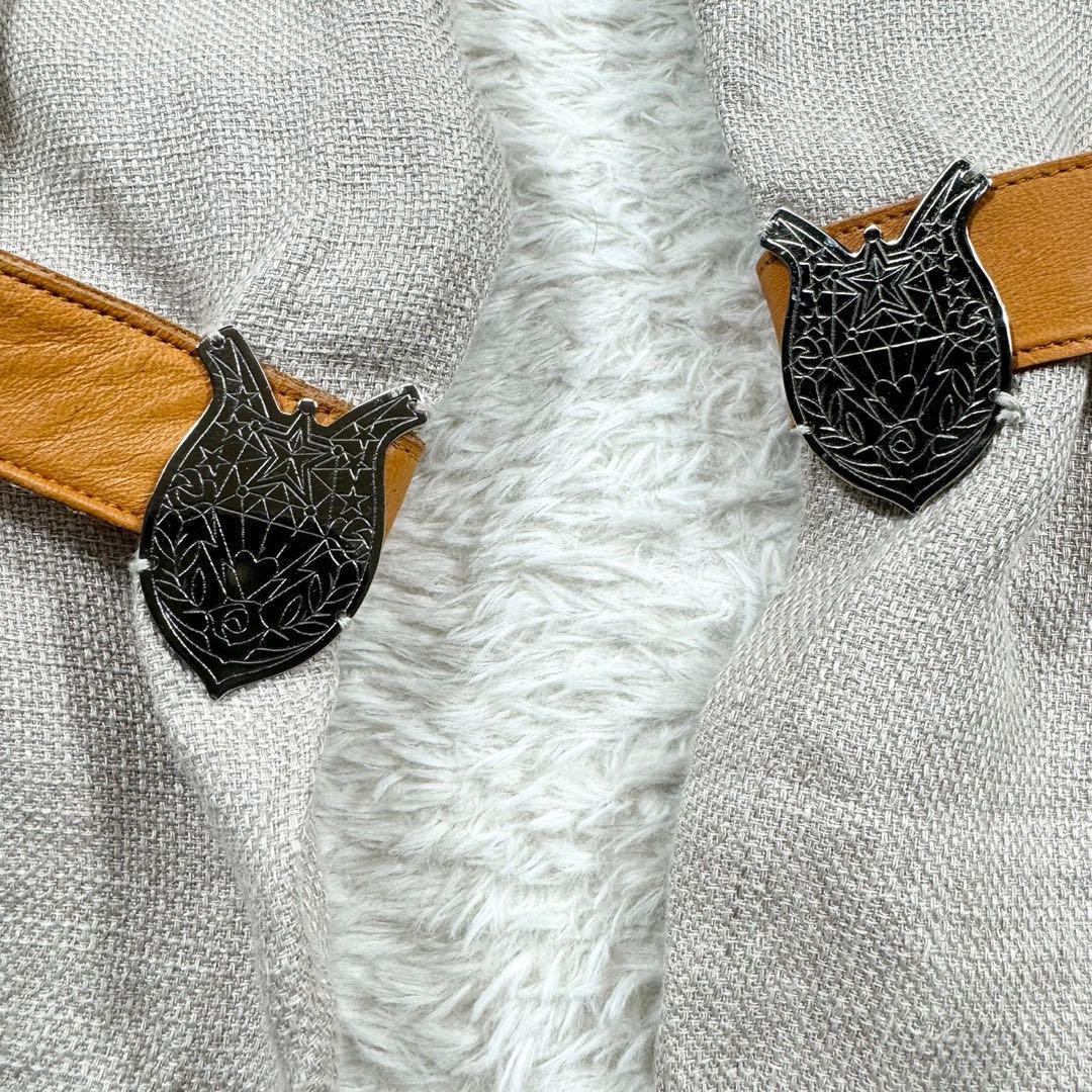 BED J.W FORD ベッドフォード リネン カーゴパンツ レザーベルト 1