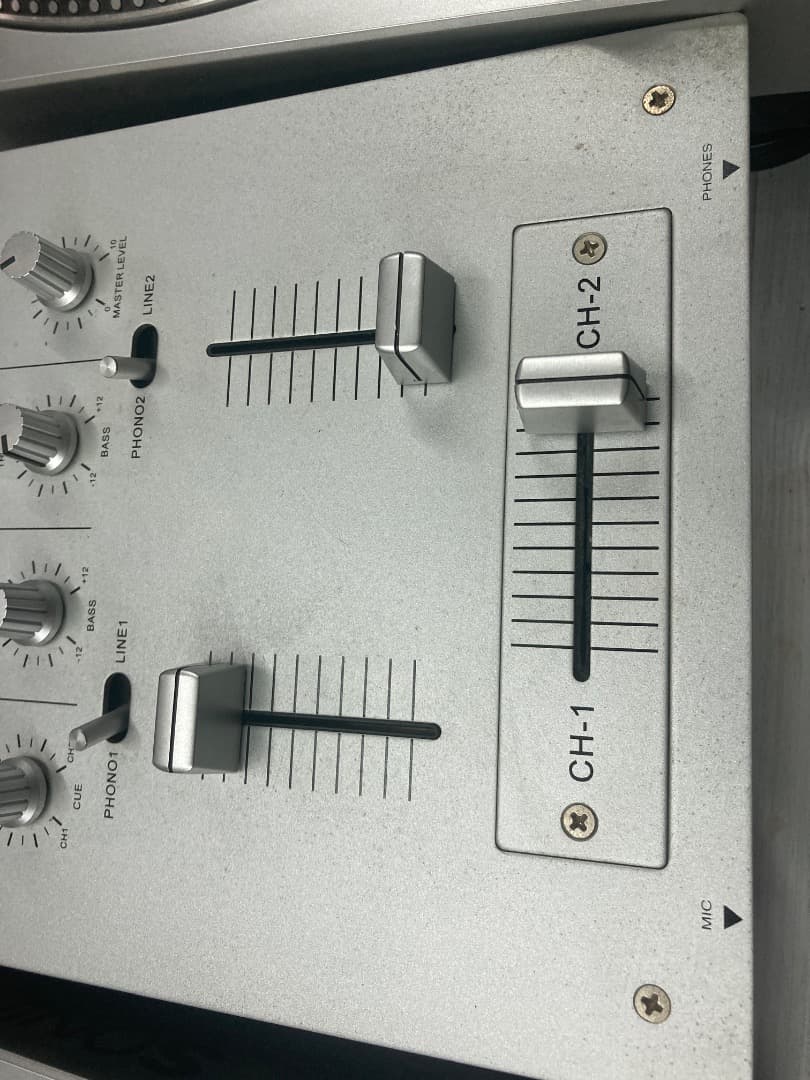 ジャンク品　SONICLINE ソニックライン　ターンテーブルミキサーセット