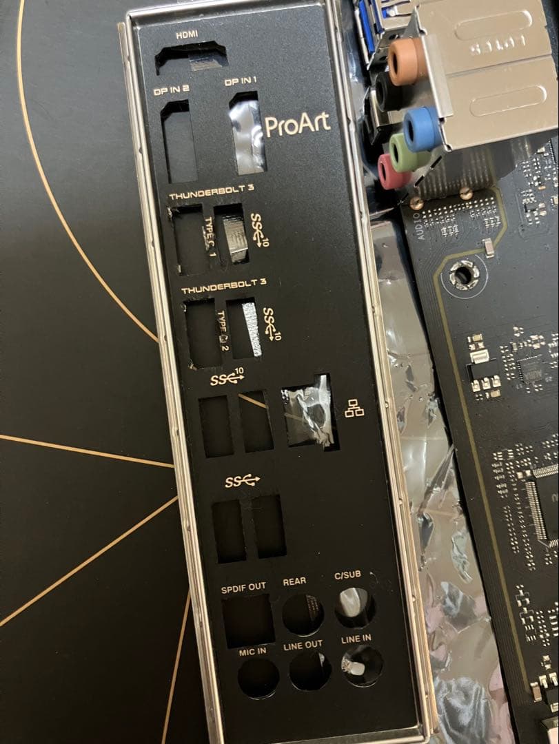 マザーボード i7 11700F+ASUS ProArt Z490-CREATOR 10G