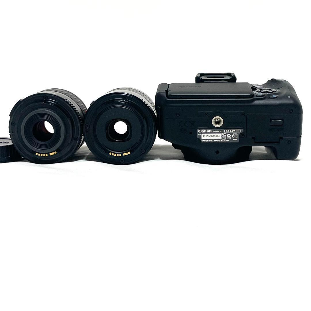 遠景も日常もこれ1台❣️ Canon EOS Kiss X5 Wズームセット