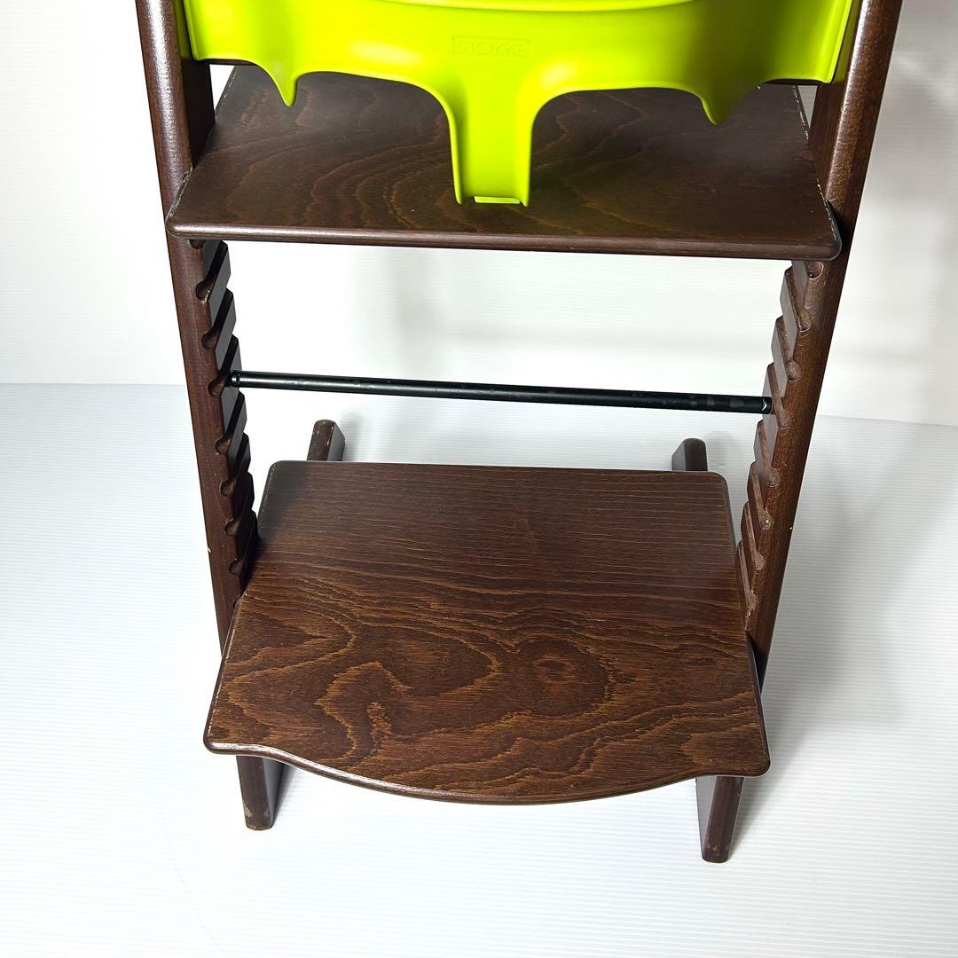 STOKKE ストッケ トリップ トラップ 木製 ベビー椅子 ベビーセット付