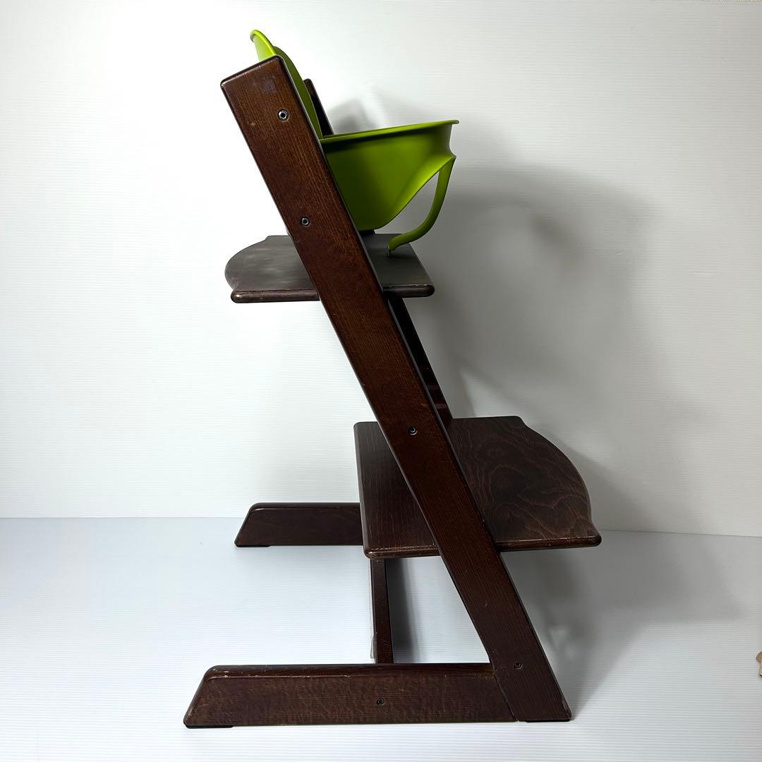 STOKKE ストッケ トリップ トラップ 木製 ベビー椅子 ベビーセット付
