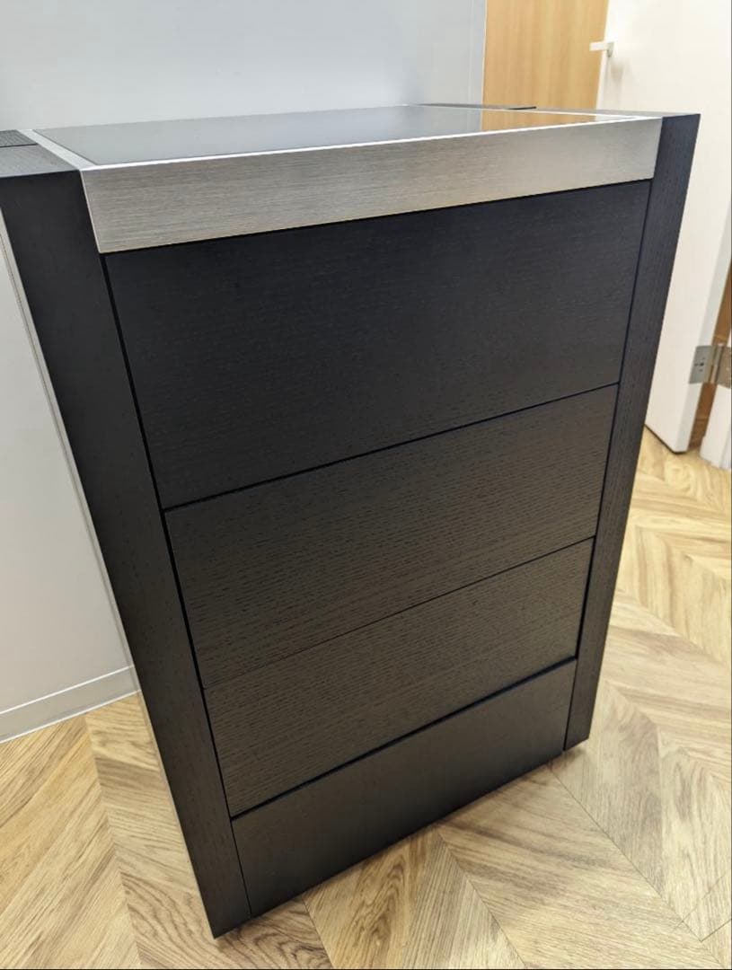 ARMONIA アルモニア Aica 4段チェスト 引き出し サイドテーブル 黒