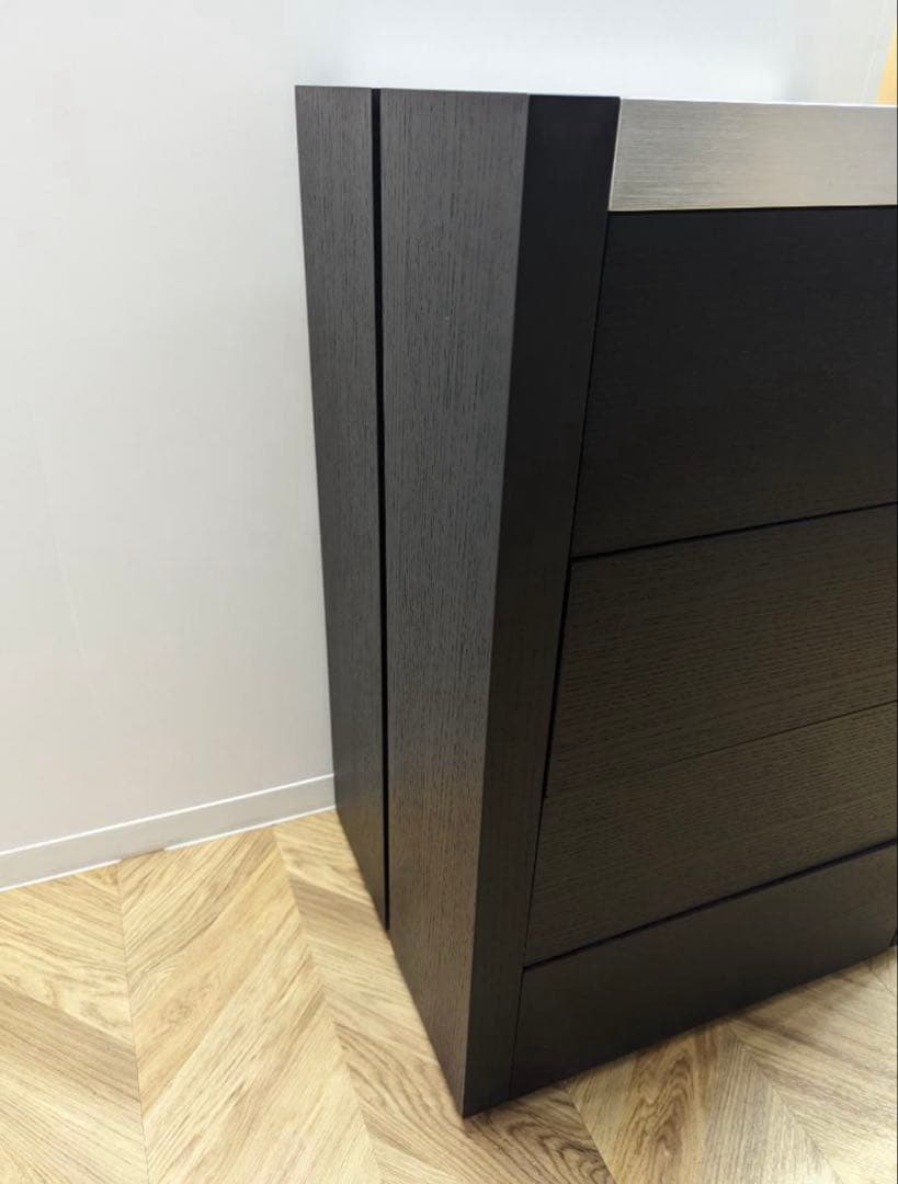 ARMONIA アルモニア Aica 4段チェスト 引き出し サイドテーブル 黒