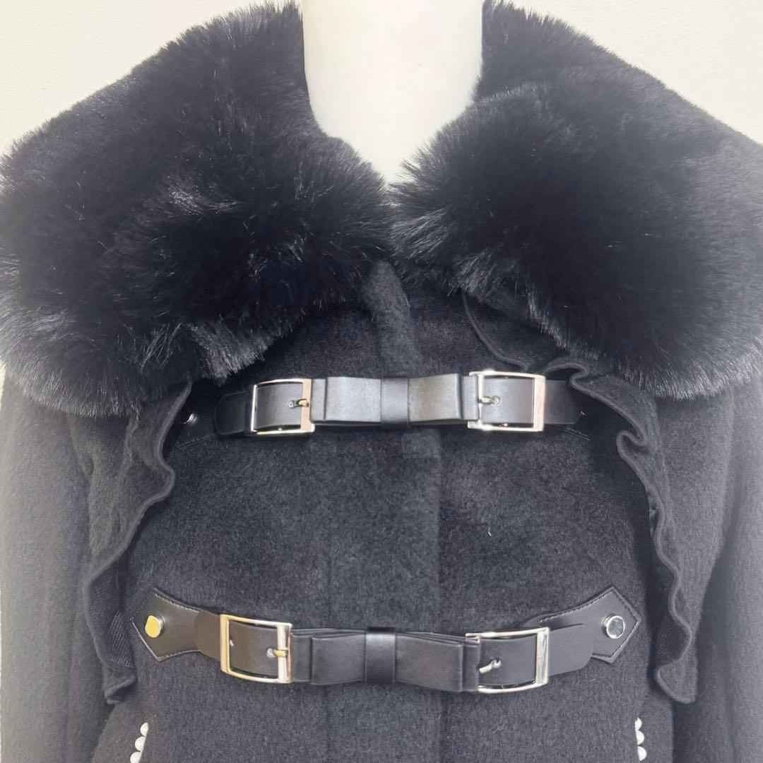 完売品【MA*RS】【さきまるちゃんコラボ】リボンベルトショートコート