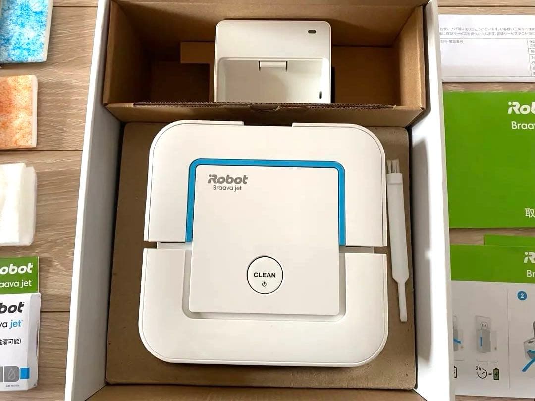 iRobot Braava jet 240 本体 クリーニングパッド付