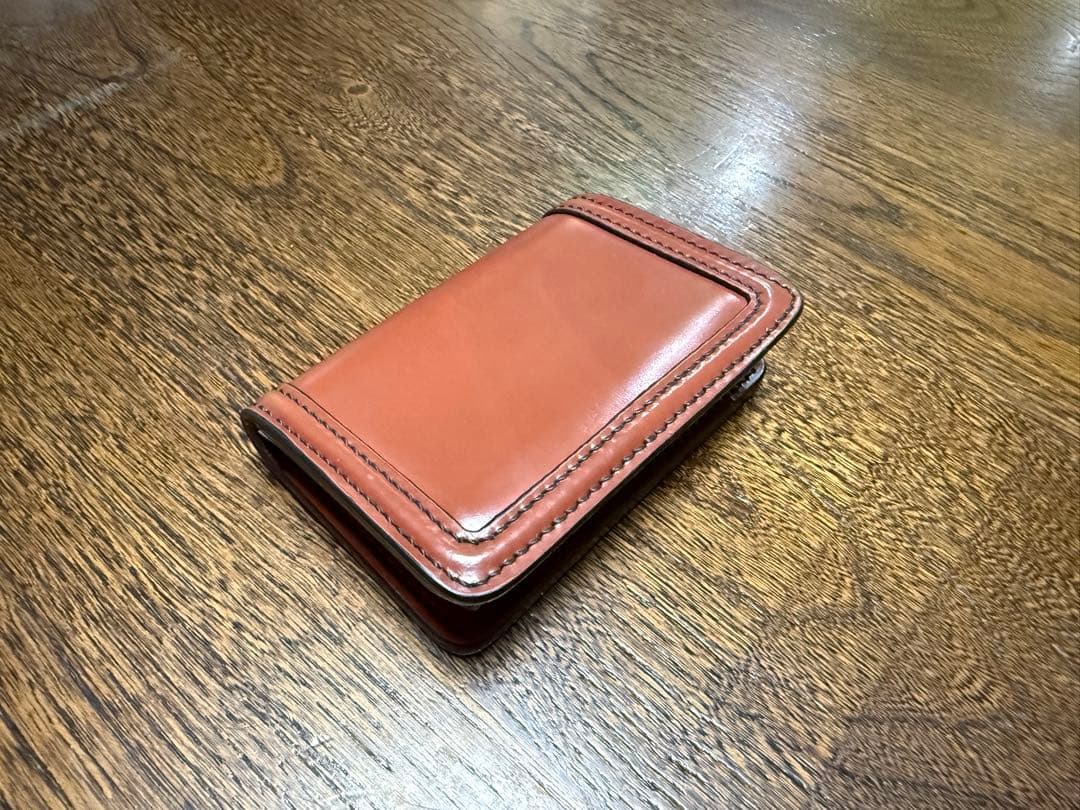 フラットヘッド　コードバン　名刺入れ