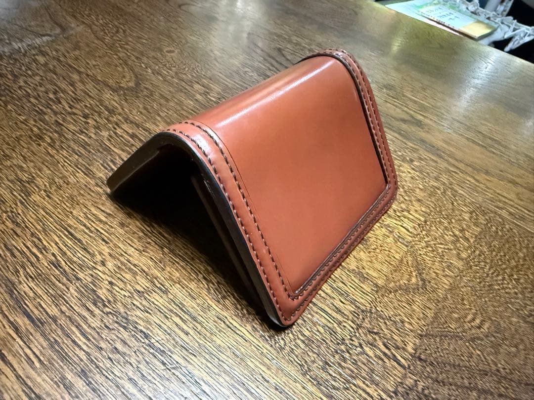 フラットヘッド　コードバン　名刺入れ