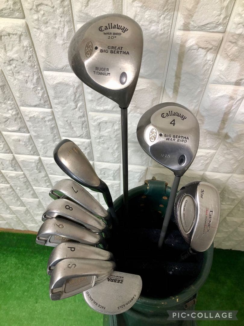 初心者おすすめ☆メンズ ゴルフクラブセット☆キャロウェイ☆キャディバッグ付