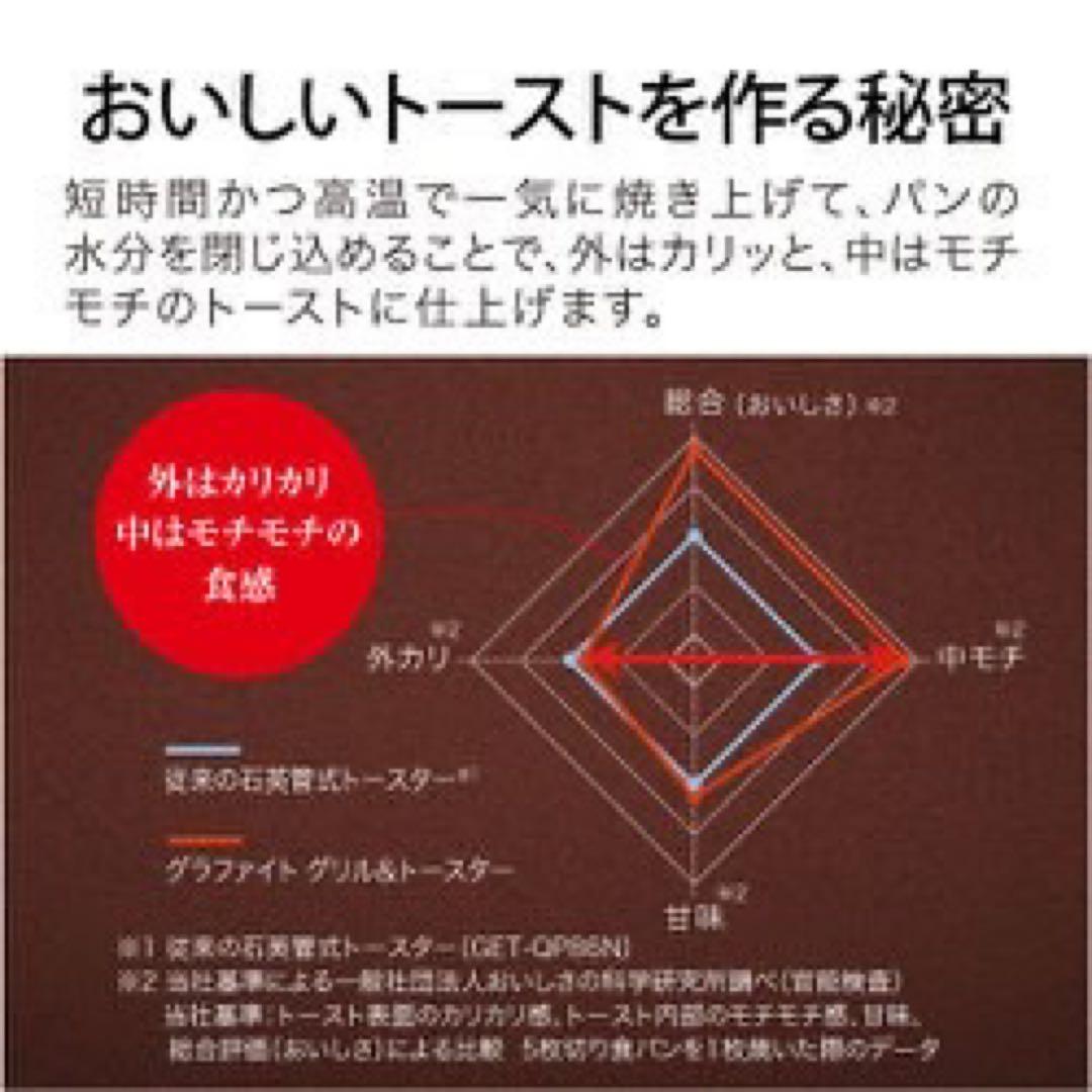 新品　アラジン　グラファイトグリル トースター AGT-G13B(W)