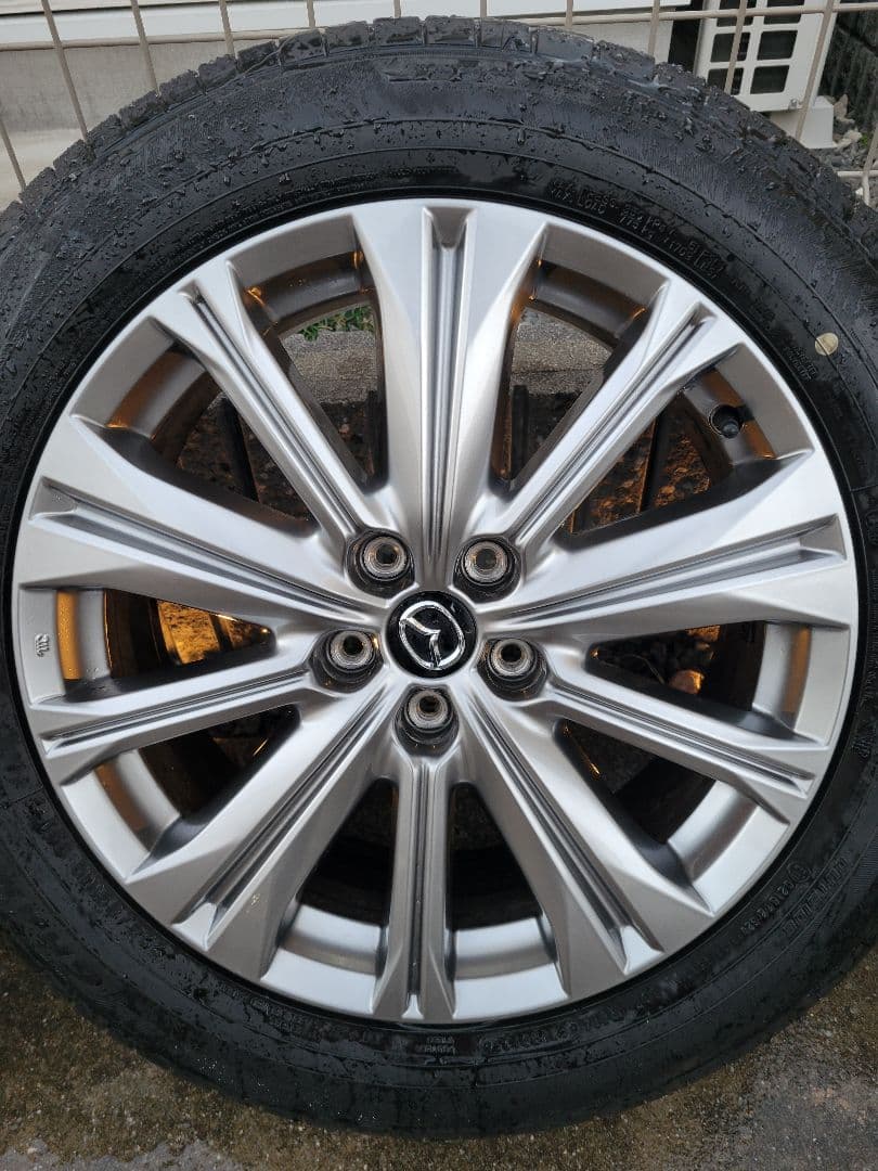 CX-8　エクスクルーシブモード　純正タイヤホイール　タイヤほぼ新品　引取