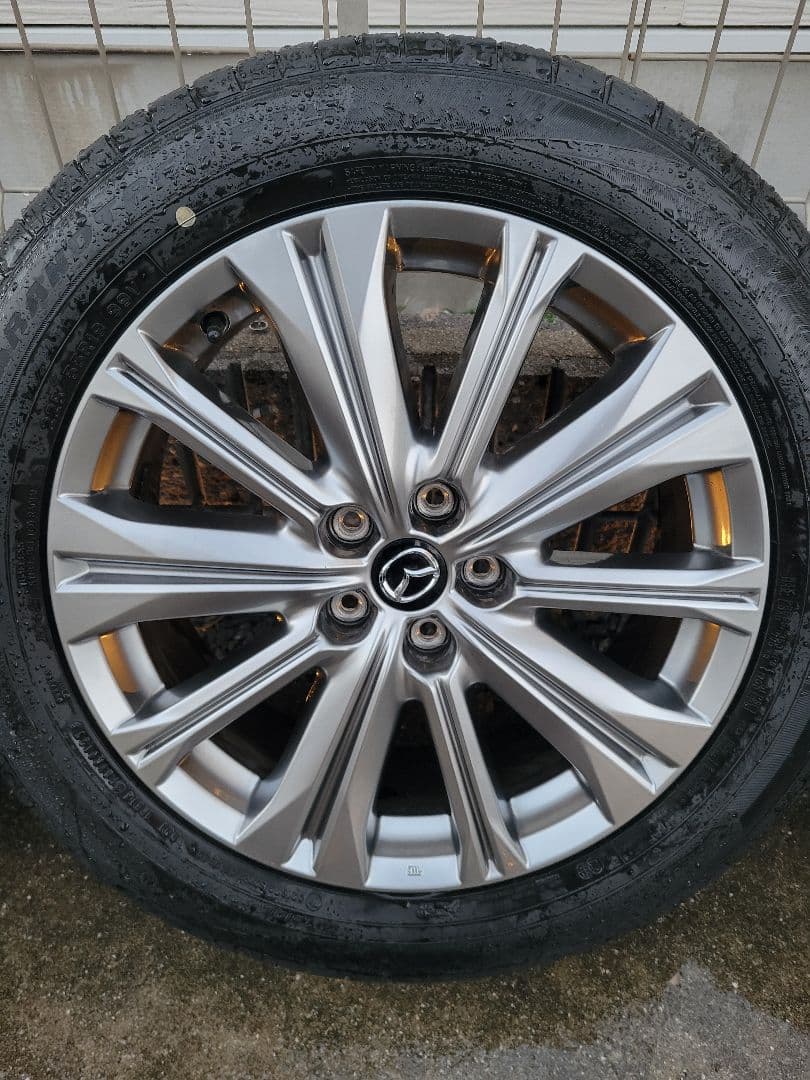 CX-8　エクスクルーシブモード　純正タイヤホイール　タイヤほぼ新品　引取