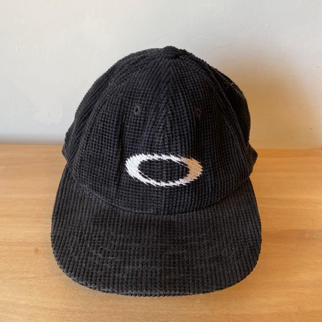 90s oakley オークリー　ギザロゴ　キャップ　コーデュロイ　USA製