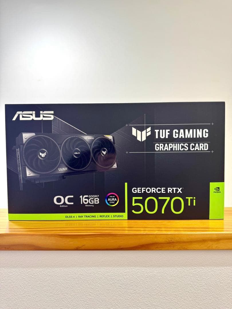 グラフィックボード・グラボ・ビデオカード RTX 5070Ti TUF-RTX5070TI-O16G-GAMING