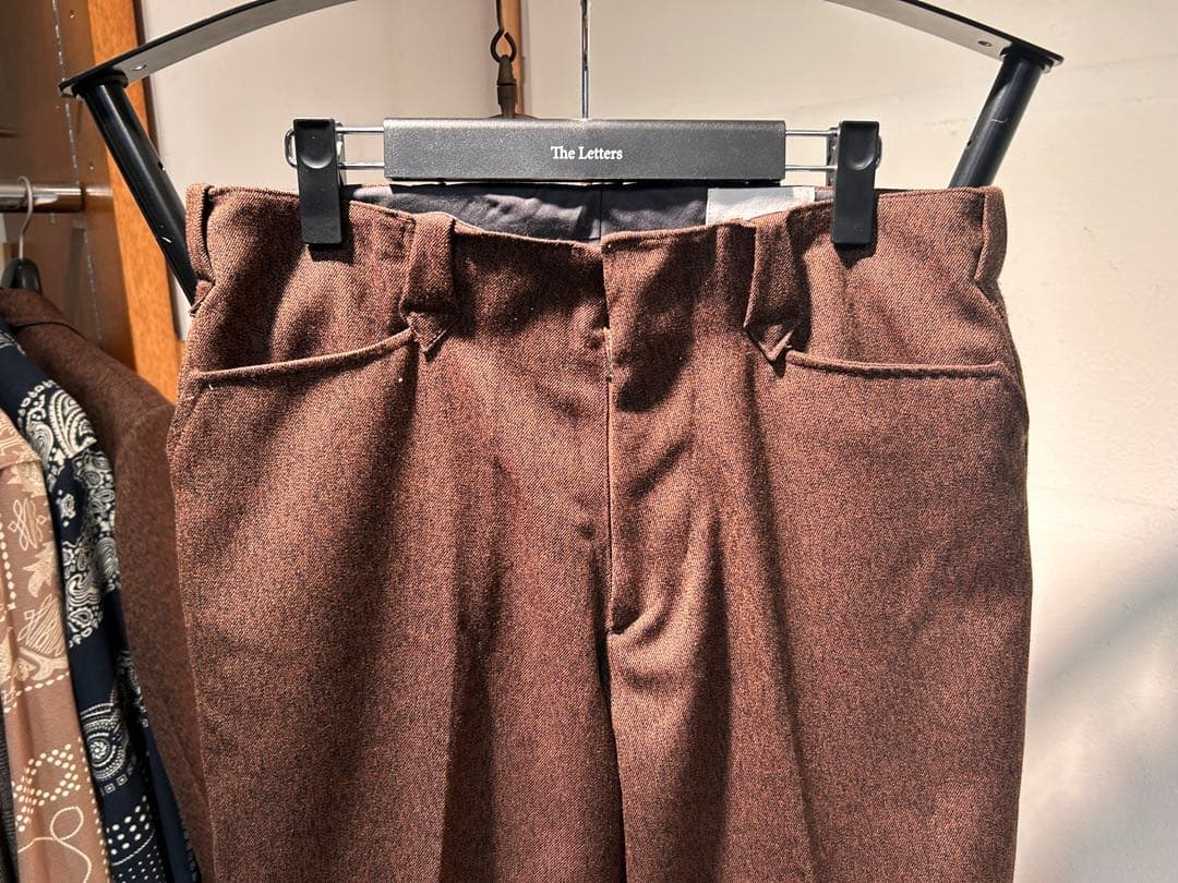 ！Merci！The Letters Western Trousers