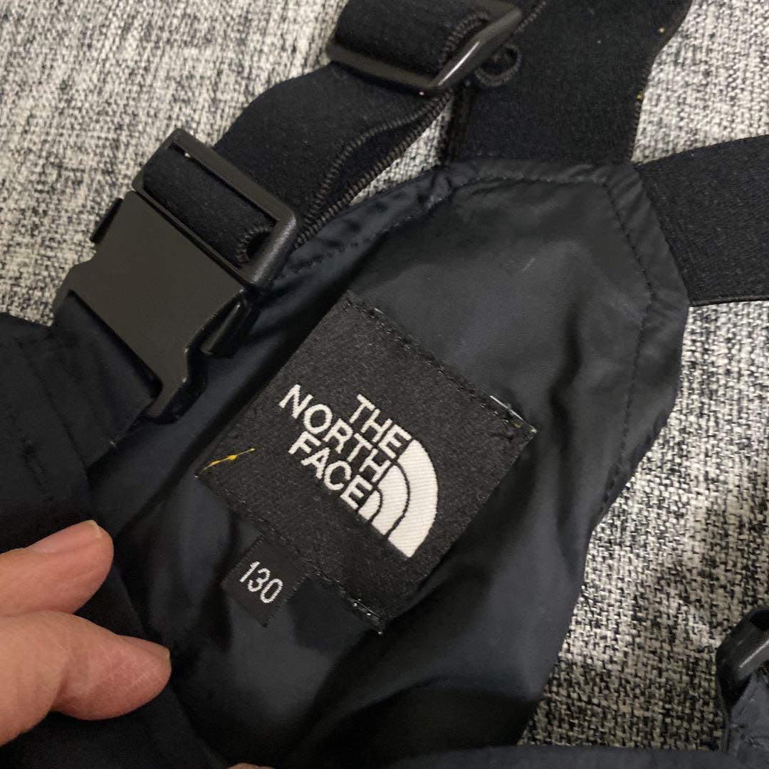 美品　ノースフェイス　スノーウェア　スキースノボ　下のみ　黒130