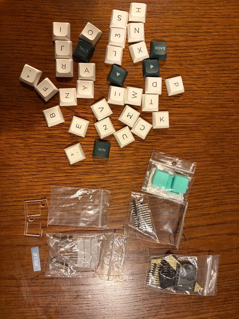 keyball39 本体と周辺素材