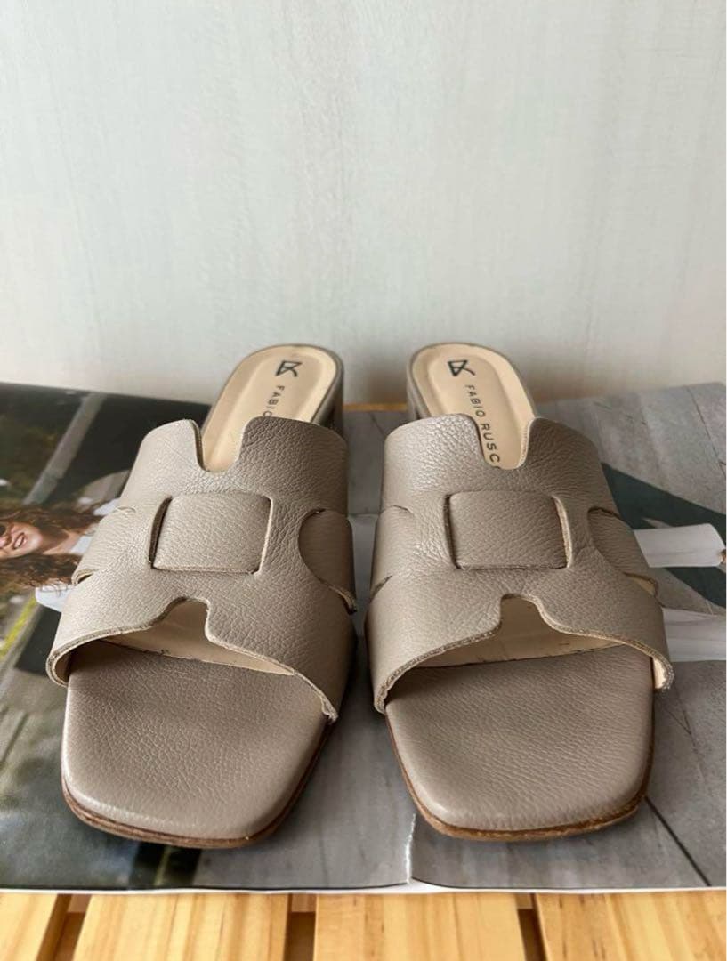 FABIO RUSCONI スクエアトゥミュール