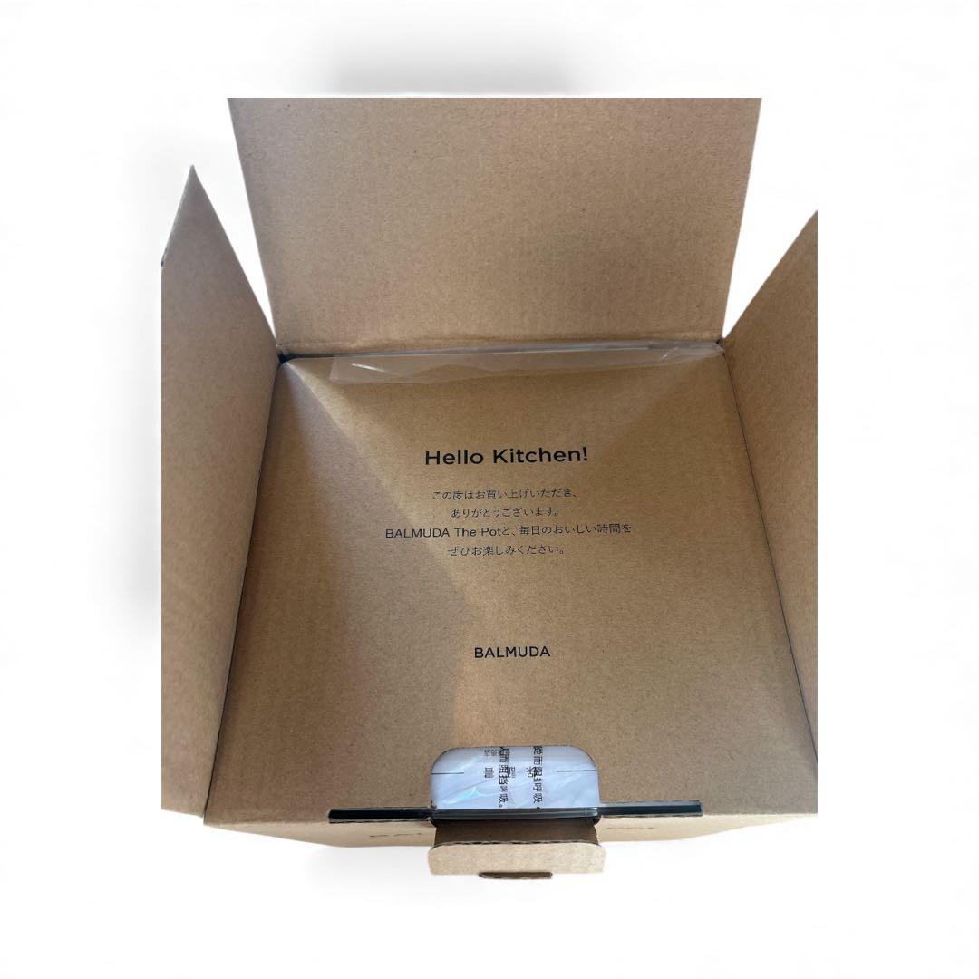 ◯新品未使用品BALMUDA The Pot K07A-BK ブラック
