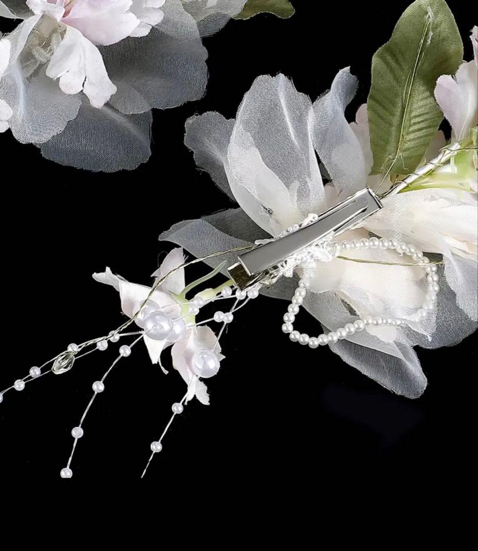 浴衣 Ｒちゃん着用 作り帯 ヘアアクセ 扇子 4点セット 即日発送可能