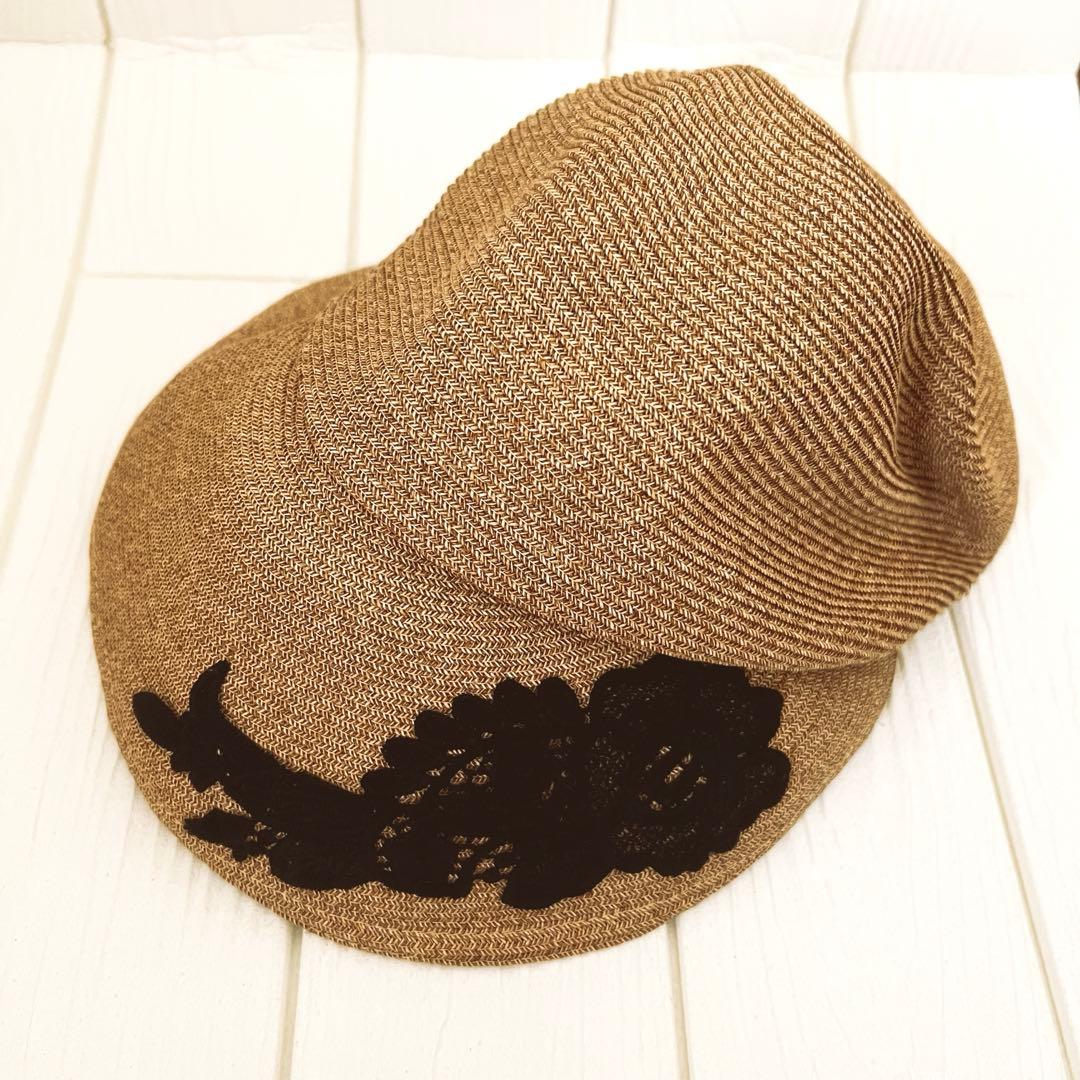 芦屋ロサブラン　完全遮光100%　キャスケット　遮光帽子