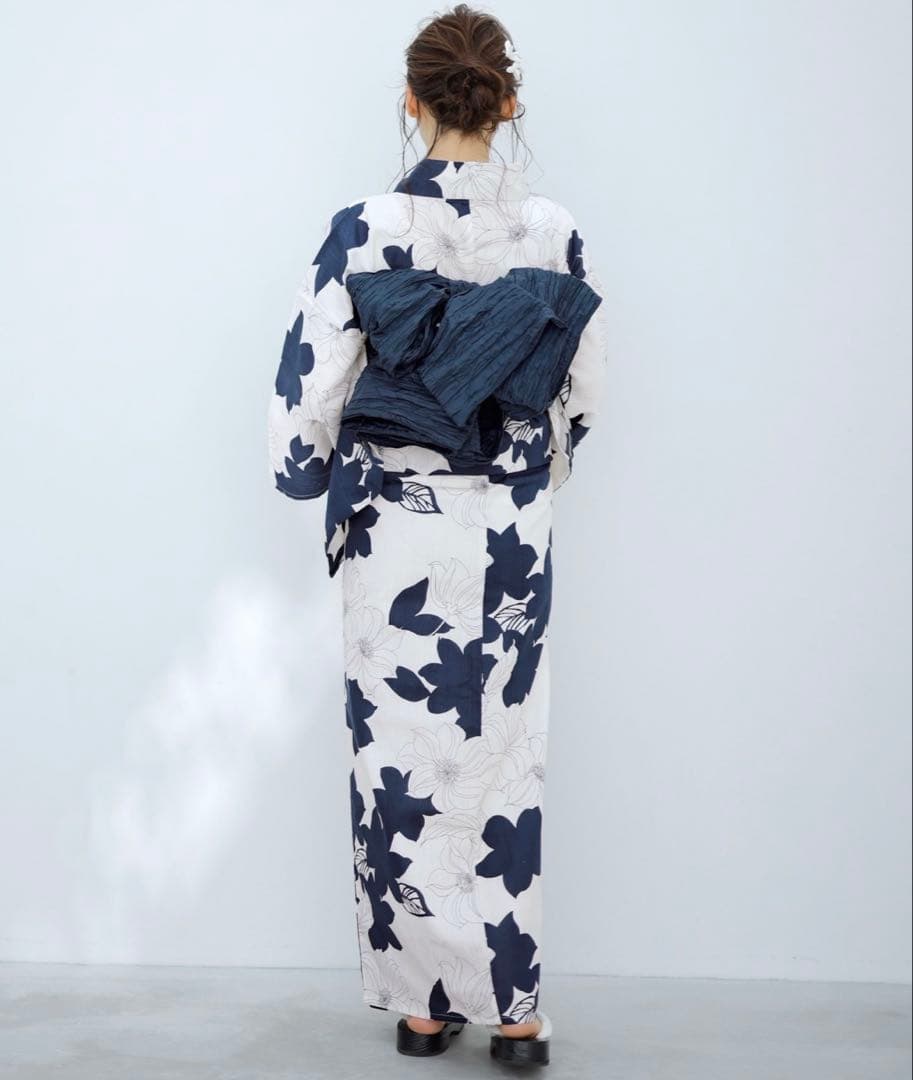 浴衣　帯　下駄