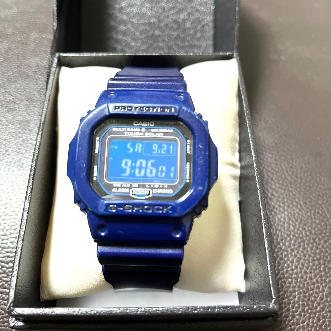 CASIO G-SHOCK タフソーラー 腕時計 (青)