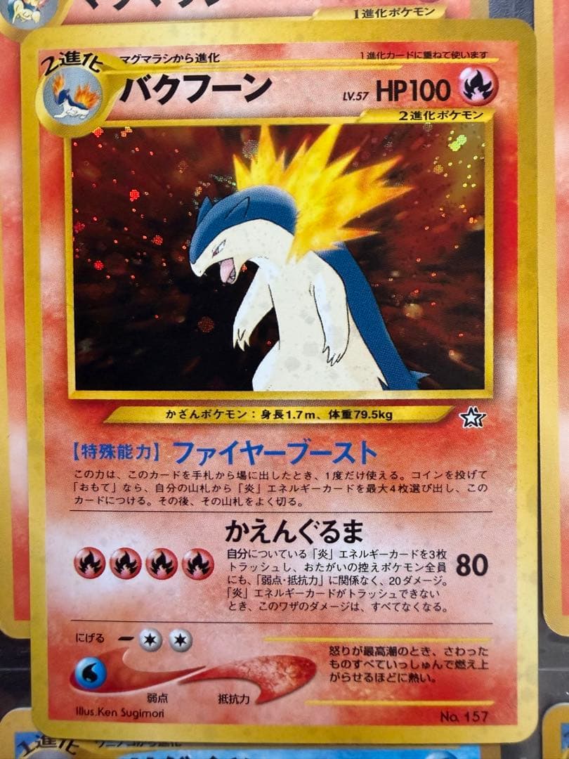 さ*い様 ポケモンカード　ネオ　金銀発売記念　プレミアムファイル　旧裏　9枚セッ