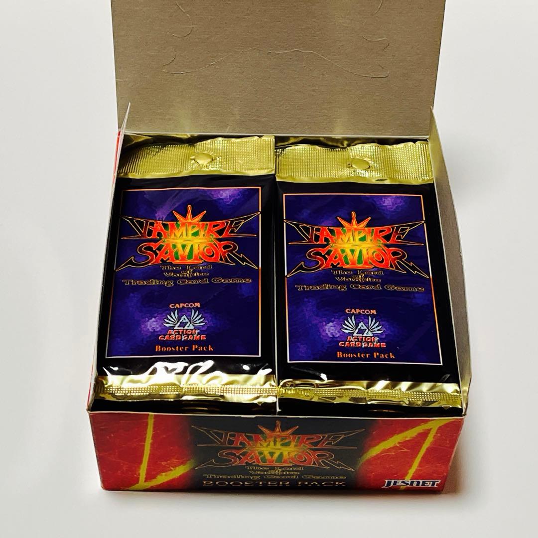 ヴァンパイアセイヴァー カード BOX パック カプコン 未開封 レトロ