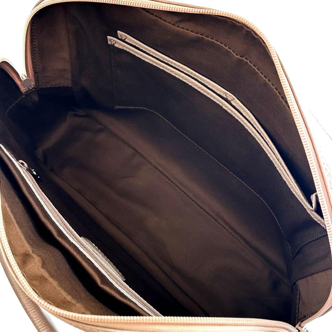 【極美品】kitamura 本革 ビジネスバッグ 上品 ユニセックス