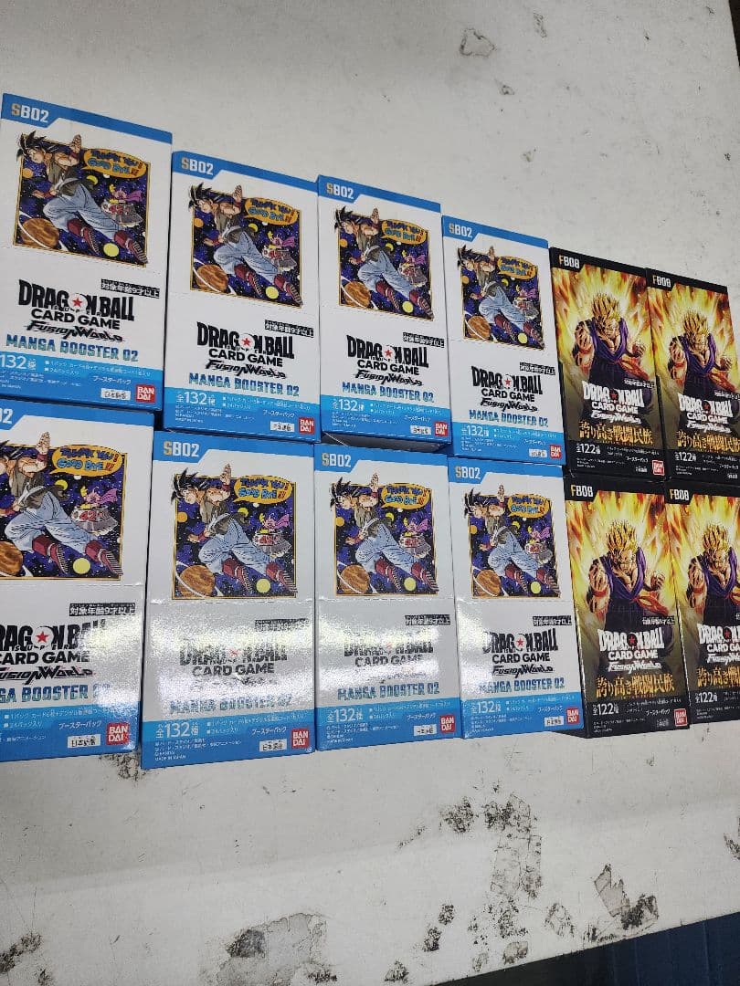 ドラゴンボール カードフュージョンワールド マンガブースター02/ 8誇り高き4