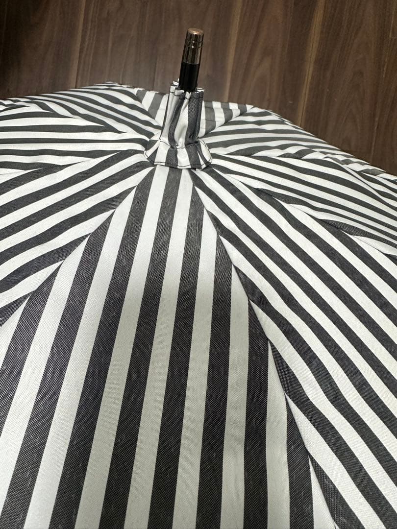 サンバリア 100♡日傘・Mサイズフリルストライプ