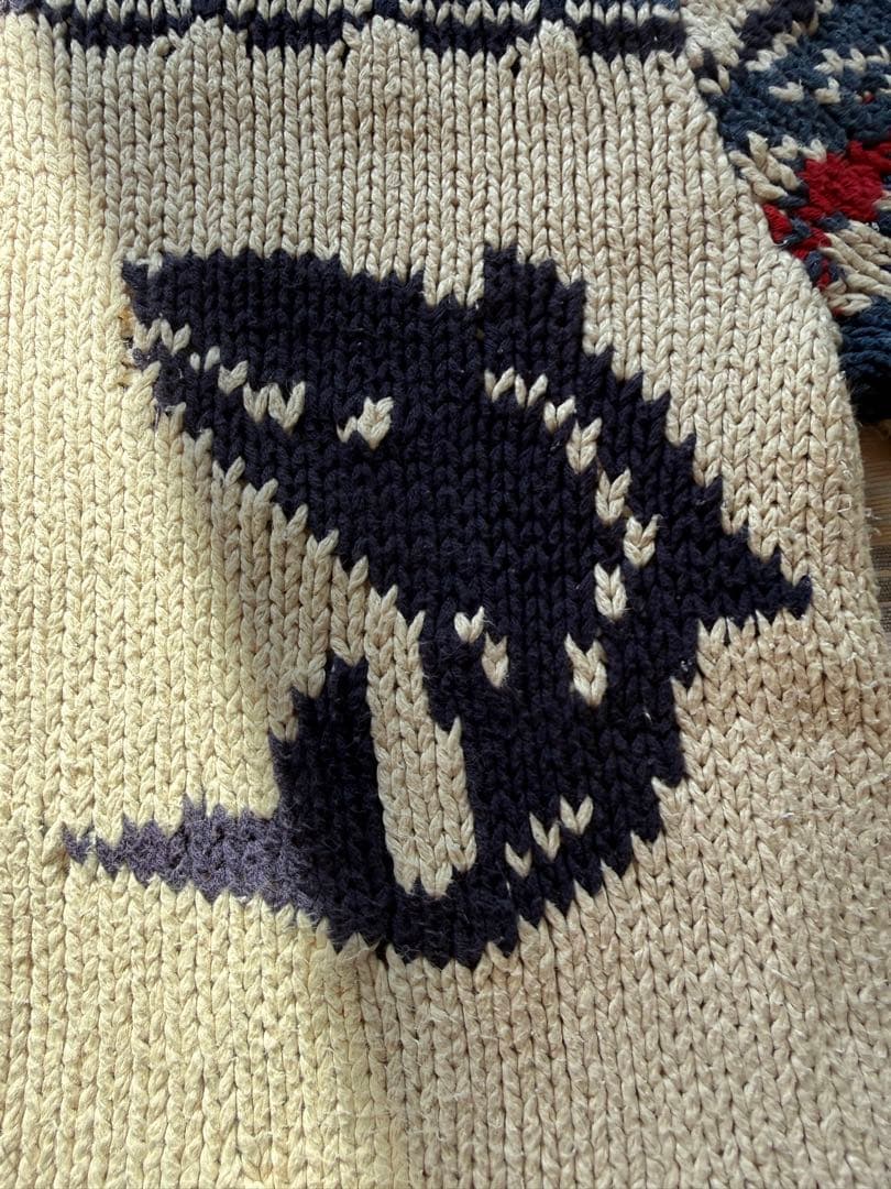 Polo by Ralph Lauren カウチン クジラ L