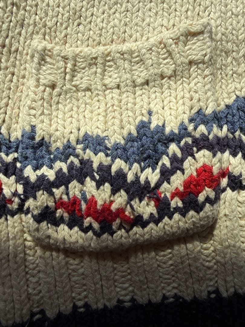 Polo by Ralph Lauren カウチン クジラ L