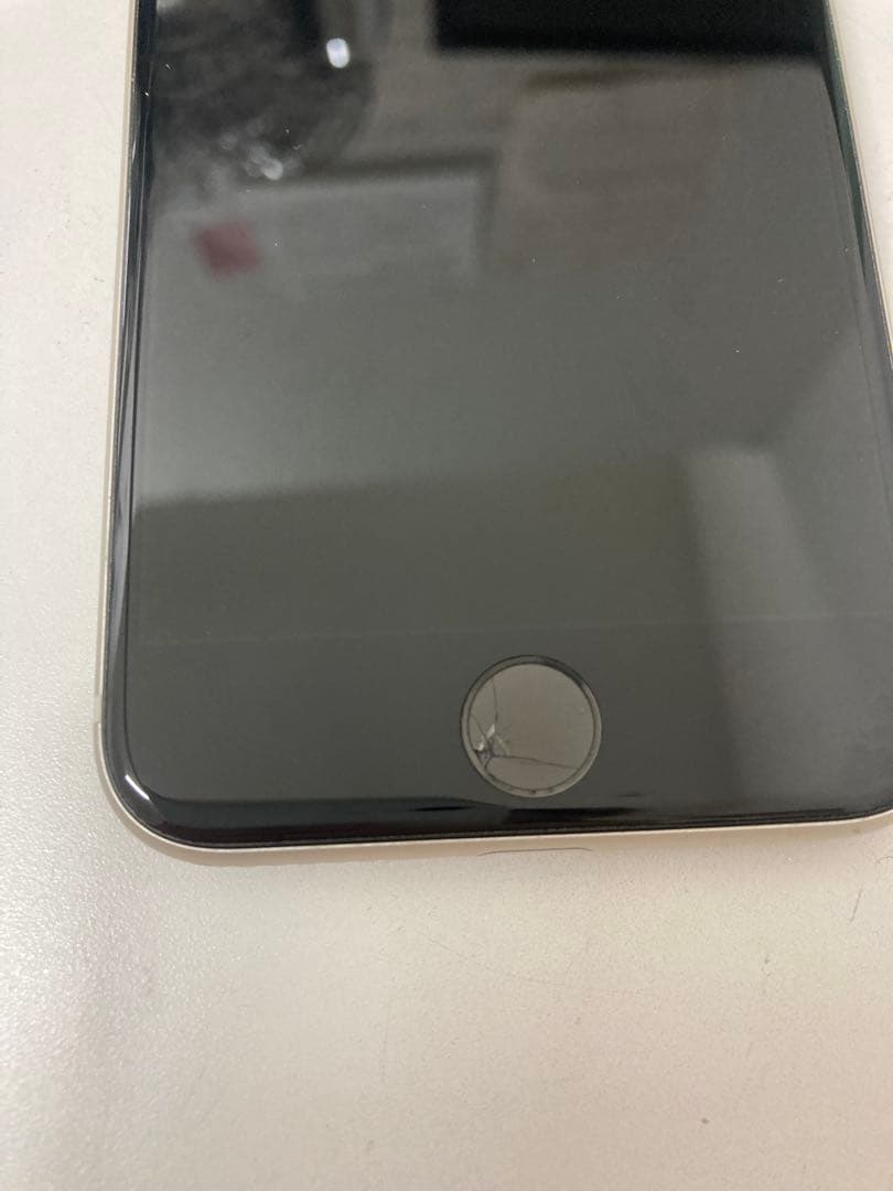 iPhone SE3 64GB 白　バッテリー100%　ジャンク　K1990