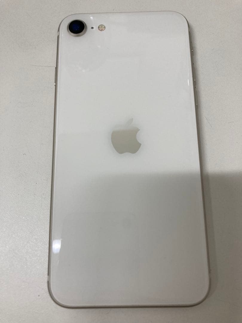 iPhone SE3 64GB 白　バッテリー100%　ジャンク　K1990