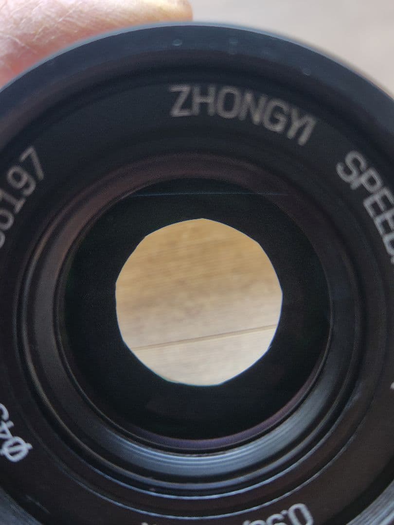 Zhongyi Speedmaster 25mm f/0.95　中一光学