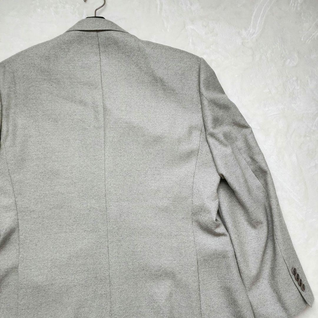 【新品】サヴィルロウ カシミヤ ウール テーラードジャケット XL・AB6